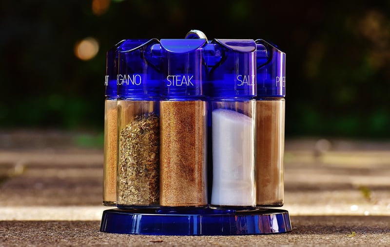 Tiered Spice Racks